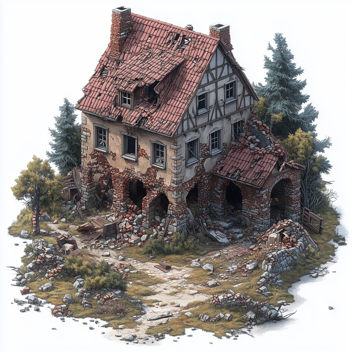 Ein Bannerbild mit Berlin als Hintergrund in Farben der deutschen Flagge und Aufschrift AFD