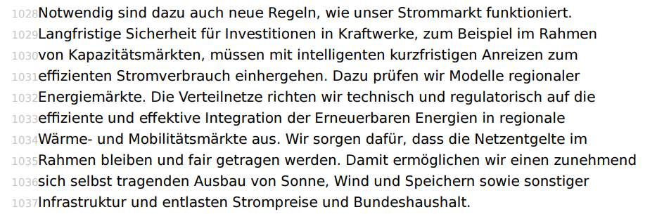Notwendig sind dazu auch neue Regeln, wie unser Strommarkt funktioniert. Langfristige Sicherheit für Investitionen in Kraftwerke, zum Beispiel im Rahmen von Kapazitätsmärkten, müssen mit intelligenten kurzfristigen Anreizen zum effizienten Stromverbrauch einhergehen.
