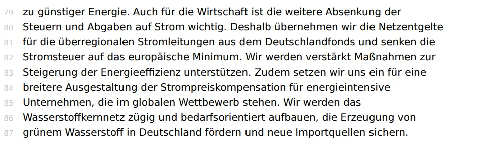  Deshalb übernehmen wir die Netzentgelte für die überregionalen Stromleitungen aus dem Deutschlandfonds und senken die Stromsteuer auf das europäische Minimum.