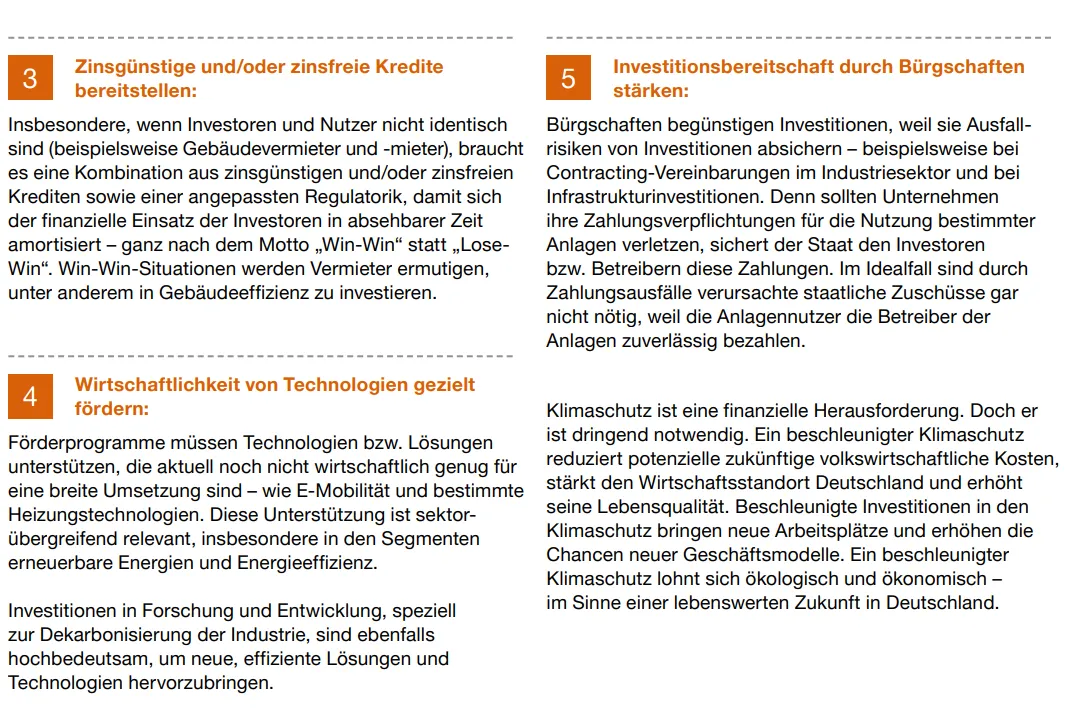 3 Vorschläge zur Verbesserung der Lage