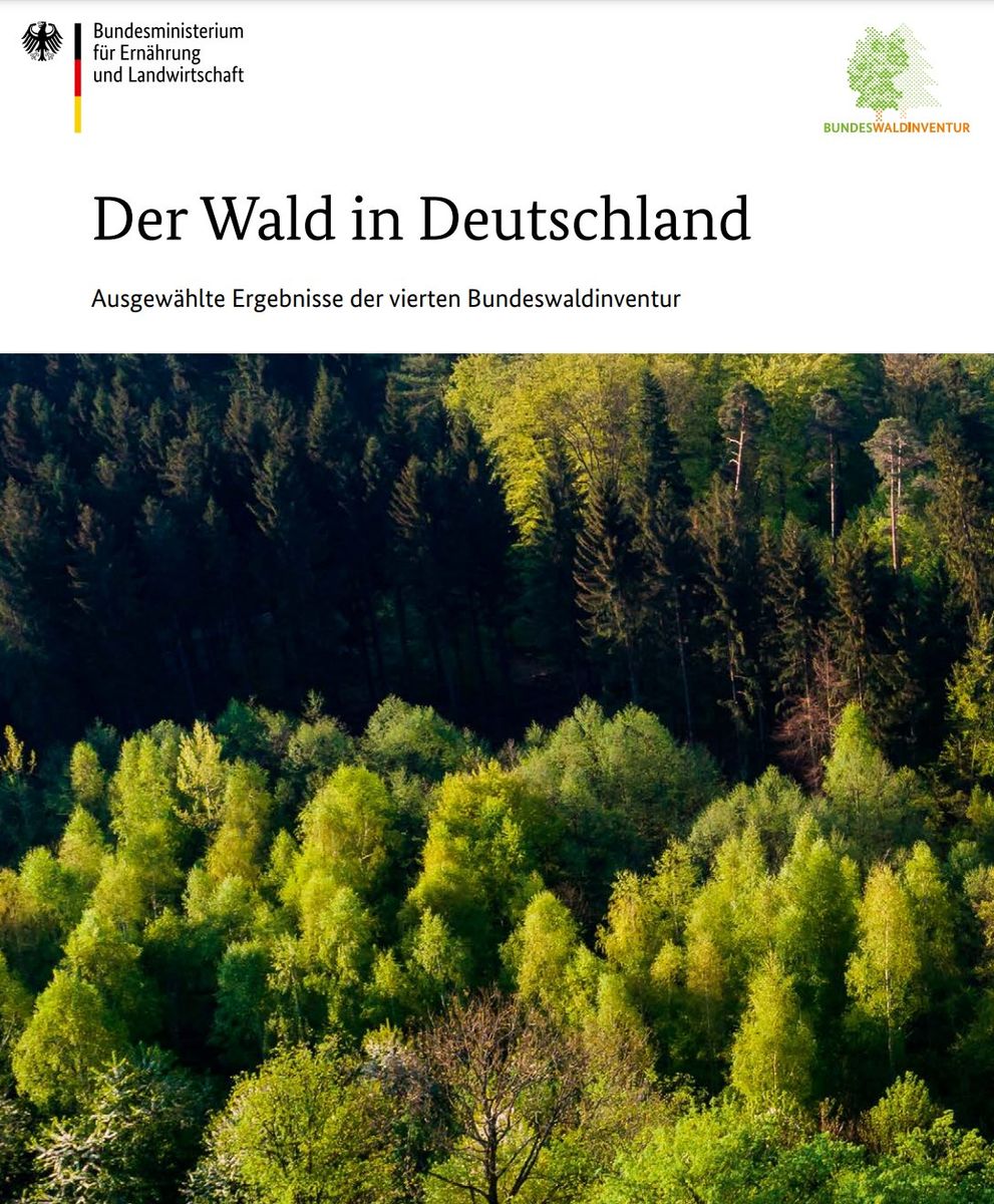 Der Wald in Deutschland Ausgewählte Ergebnisse der vierten Bundeswaldinventur.
