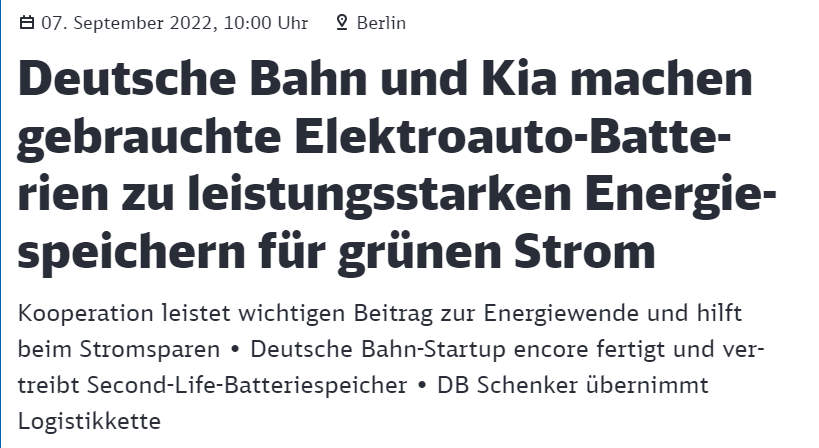 Zweites Leben für E-Auto-Batterien 3